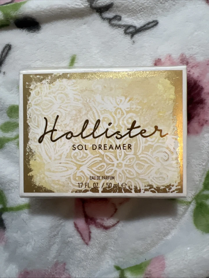Hollister Sol Dreamer Eau De Parfum 1,7 жидких унций / 50 мл Новый и запечатанный РЕДКИЙ - Изображение 1 из 2