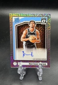 2024 Panini Donruss Optic Harrison Ingram #338 RC Auto Choice Rated Rookie Spurs - Picture 1 of 2
