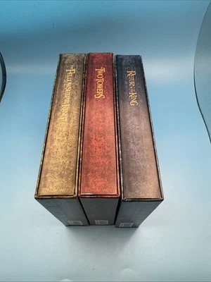 LORD OF THE RINGS TRILOGY - EXTENDED DVD EDITION BOX - 12 DVDS, Fellowship, King - Image 1 of 4
