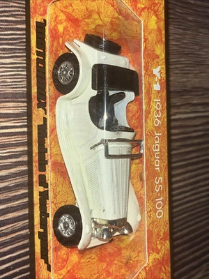 Matchbox Models Of Yesteryear  1936 SS 100 Jaguar Diecast Car In Box - Image 1 of 4