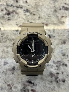 Casio Men's Watch G-Shock Quartz Analog Digital Strap Shock Resistant GA100L-8A - Picture 1 of 5