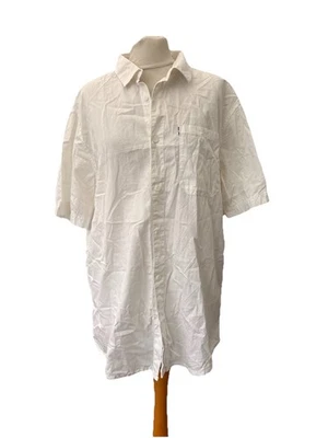 Bench White Shirt Size XL Short Sleeve Cotton Lightweight Mens  - Image 1 of 4