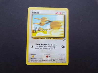 Pokémon-TCG-Doduo-72/130-Base Set 2-Common - Image 1 of 2