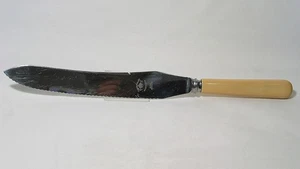 Cuchillo para tallar vintage de acero inoxidable con mango de hueso Viner & Hall - Imagen 1 de 5