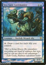 MTG - Zendikar - Sea Gate Loremaster - Foil - NM