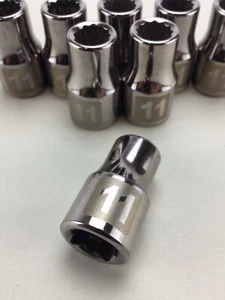 MADE IN USA NOT CHINA Craftsman 11mm Socket 12 Point 1/2" Drive 34063 NOS - Picture 1 of 5