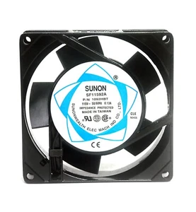 1pc 9.2cm SUNON AC Fan SF11592A 1092HBT 92x92x25mm AC115V 0.13A 13W * AC110V - Picture 1 of 7
