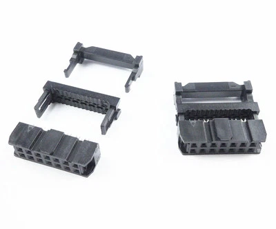 10PCS 2.54mm Pitch 2x7 Pin 14 Pin IDC FC Female Header Socket Connector FC-14 S - Image 1 of 4