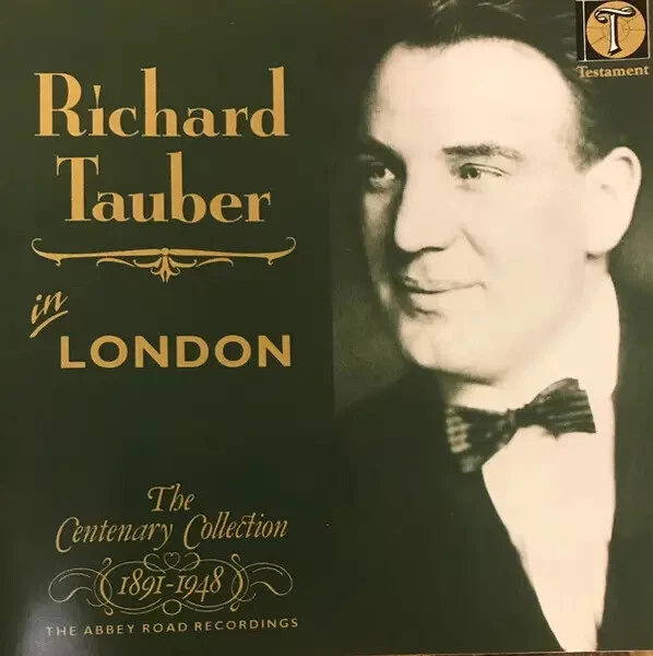 CD Richard Tauber In London MONO Testament - Bild 1 von 1