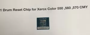 1 chip de reinicio de tambor de repuesto para Xerox Color 550,560,570 (013R00664) CMY - Imagen 1 de 1