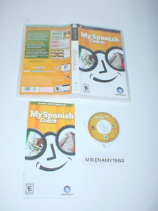 MY SPANISH COACH game complete w/ manual - Playstation Portable PSP