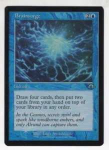MTG Modern Horizons 3 Foil Uncommon Card Brainsurge (Retro Frame) - Picture 1 of 1