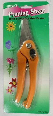 Stainless Steel Pruning Scissors Shears Snips Garden Farm Flowers Hand Tool New - Image 1 of 3