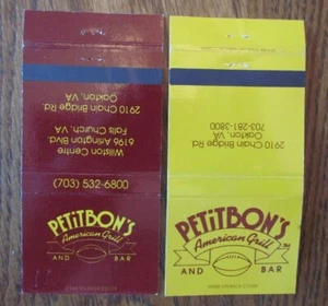 FÚTBOL: RICHIE PETITBON (OSOS CARNEROS PIELES ROJAS) CUBIERTAS DE MATCHBOOK DEPORTIVAS -F9 - Imagen 1 de 1