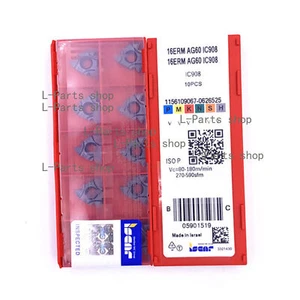 Neu 1 Karton ISCAR 16ERM AG60 IC908 CNC-Klinge - Bild 1 von 4