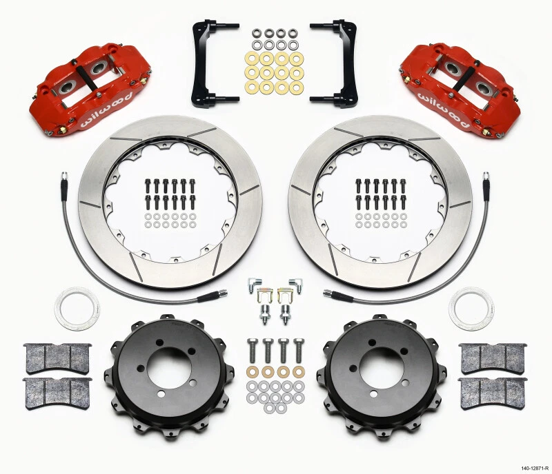 Kit trasero Wilwood Narrow Superlite 4R para Toyota/Scion FRS rojo 12,88 pulgadas Foto 1 de 1