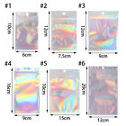20/40x Holographic Rainbow Laser with Clear Side Premium Mylar Foil Ziplock Bags