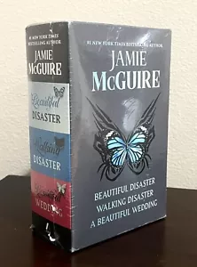 Beautiful Disaster Walking Disaster A Beautiful Wedding Boxed Set Jamie McGuire - Foto 1 di 15