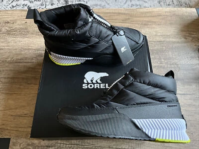 Botas de invierno Sorel Out N About III para mujer con cremallera hinchada impermeables para nieve talla 9,5 nuevas en caja Foto 1 de 4