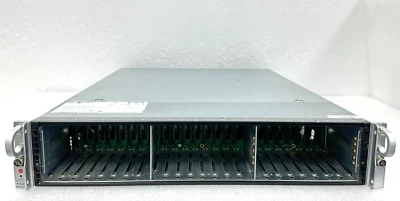 SUPERMICRO CSE-216 X9DRi 2x Intel E5-2690v2 3.00GHz 8x 16GB DDR3 RAM 2x 920w PSU - Image 1 of 4