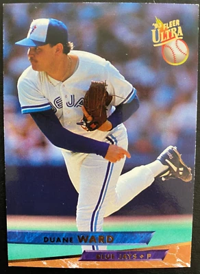 Duane WARD 1993 Fleer Ultra #295 Toronto Blue Jays - Image 1 of 2