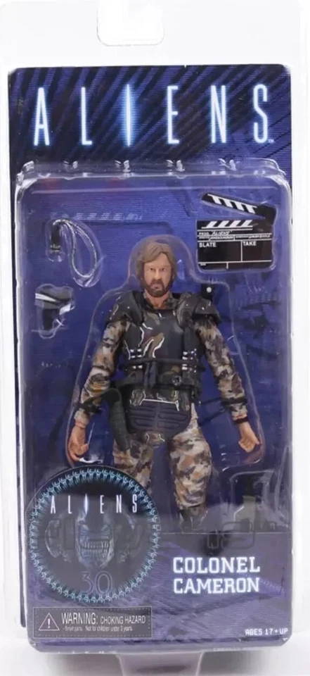 NECA 2017 ALIENS ALIEN COLONEL CAMERON ARTICULADO .18 CM .NUEVO SIN ABRIR - Imagen 1 de 4