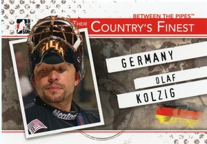 10/11 BETWEEN THE PIPES COUNTRYS FINEST #CF-09 OLAF KOLZIG GERMANY *43842