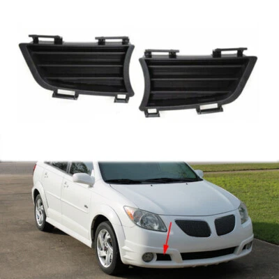 Cubierta de marco de luz antiniebla para parachoques delantero Pontiac Vibe 2005-2008 1 par  Foto 1 de 4