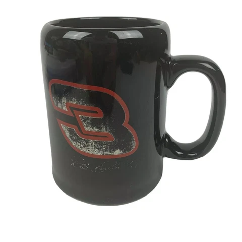 NASCAR Dale Earnhardt Sr #3 Mug Coffee Cup Black Red Signature Racing Cover