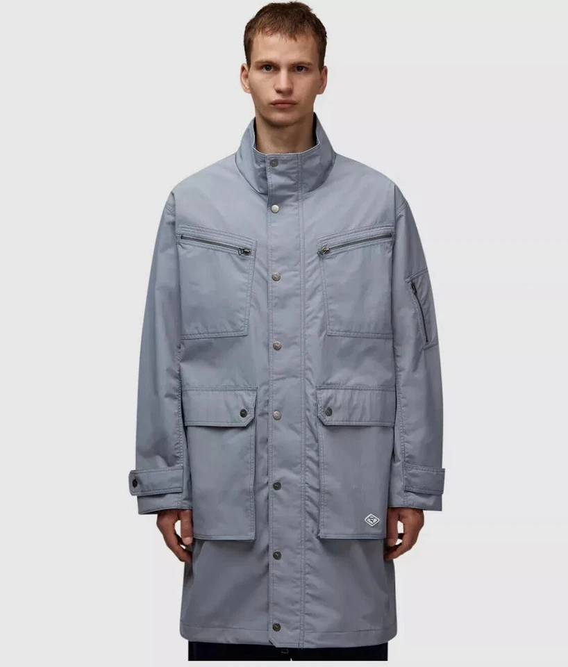 Puma X Nanamica Woven Coat Men’s Navy 539851 Size LARGE