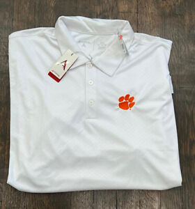 Clemson University Tigers Golf Polo Sports Football Shirt Tennis ACC Mens 2XL