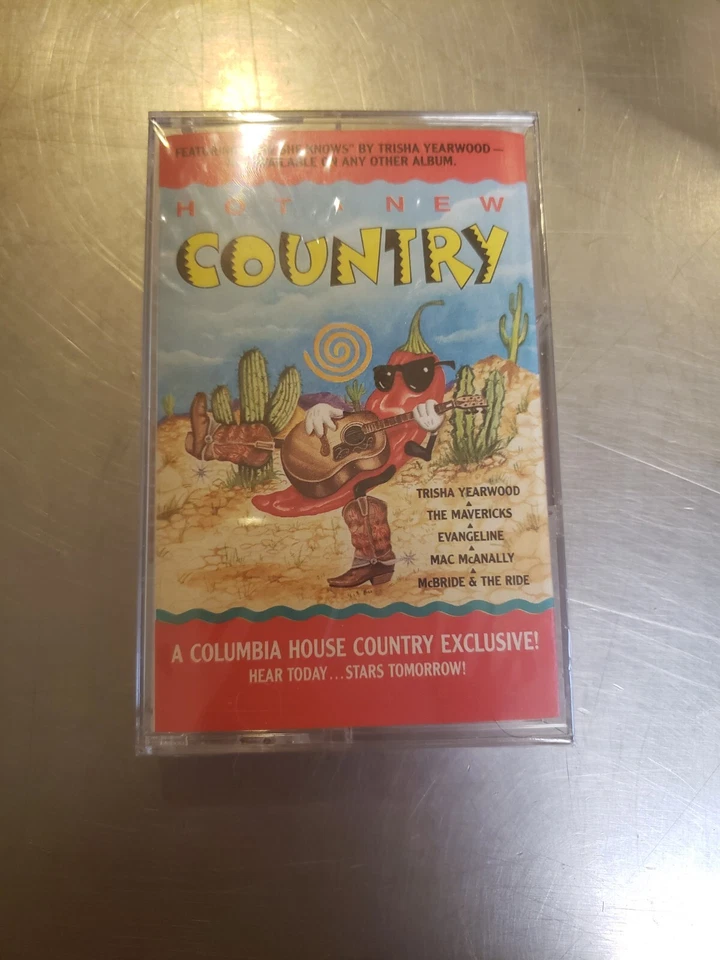 Cassette Tape Hot New Country 1992 MCA sealed - Image 1 of 4