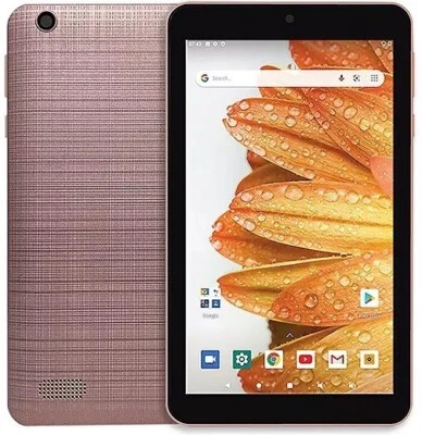 VENTURER RCA VOYAGER 7 HD 16gb 7" Android 10 Go Tablet Bluetooth - Rose Gold - Image 1 of 4