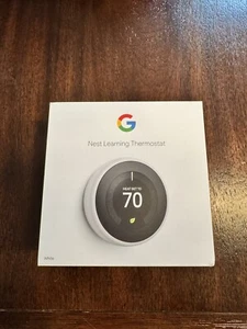 Google - Nest Learning Smart Wifi Thermostat - T3017US - Picture 1 of 6