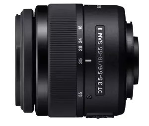 Sony Alpha SAL18552 18-55 mm F/3.5-5.6 DT II SAM Objektiv K31 - Bild 1 von 2