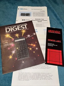 HP Hewlitt Packard 1970s 80’s Calculator Journals & Digest Key Notes Magazines - Picture 1 of 18