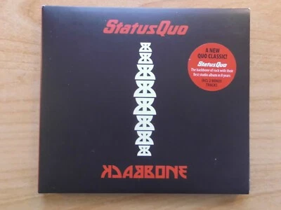 STATUS QUO CD: BACKBONE (EUROPE;Ear Music 0214296EMU;DIGIPAK; 2 BONUS) - Bild 1 von 4