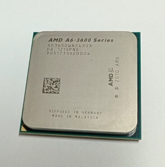 AMD A6-3600 Series A6-3650 AD3650WNZ43GX CPU Quad-Core 2.7 GHz 4M Processor - Image 1 of 2