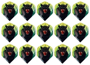5 Juegos Winmau 3D Metálico Estándar Dardos Vuelos - Se Envía con Seguimiento - Pantera - Imagen 1 de 1
