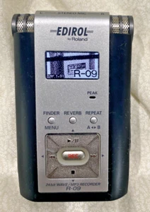 Edirol Roland R-09 24 bit Wave MP3 registratore audio digitale / con scheda SD testato - Foto 1 di 10