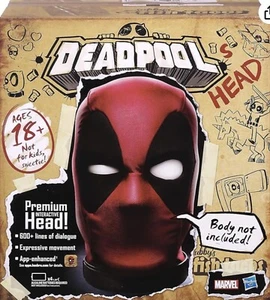 Marvel Legends Deadpools Head: Moving Talking Electronic Collectible SFX/Phrases - Picture 1 of 1