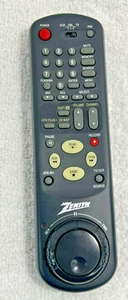 Zenith Remote Control MBR424 9807  VCR CABLE TV DVD Genuine OEM  Tested & Works - Picture 1 of 8