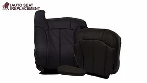 Chevy Silverado 99 a 2002 equipamiento completo asiento de conductor vinilo grafito oscuro - Imagen 1 de 11