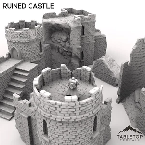 Ruined Castle - Fantasy DND Dungeons and Dragons - Picture 1 of 10