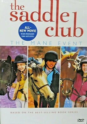 The Saddle Club - The Mane Event  NEW! DVD,Movie ,Horse Series,Pine Hollow  - Image 1 of 4