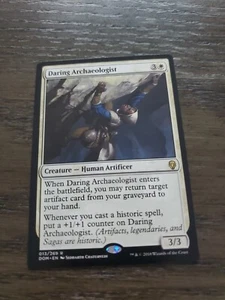 1x Daring Archaeologist Dominaria NM-Mint, English Mtg - Picture 1 of 2