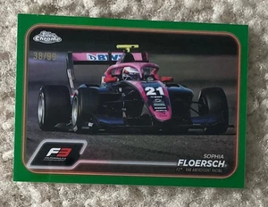 2024 Topps Cromo Sophia Floersch Verde/99! - Imagen 1 de 2