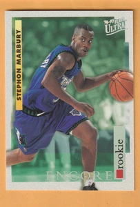 Stephon Marbury Minnesota Timberwolves 1996-97 Ultra #272 RC Georgia Tech - Picture 1 of 2
