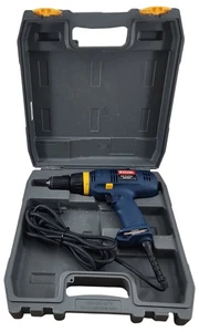 Taladro atornillador embrague con cable Ryobi D45C 3/8" tracción delantera y reversa probado funciona con estuche - Imagen 1 de 10