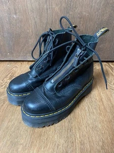 Botas de plataforma de cuero suave Dr. Martens Sinclair para mujer talla 8 EE. UU. - Imagen 1 de 12